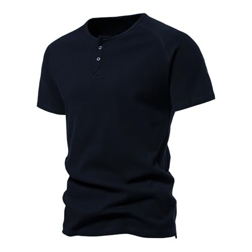 Urban Pipeline Henley Shirts - Casual Button Neckline Collection