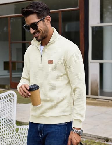 Quarter Zip Sweater Classic Pullover Style Guide